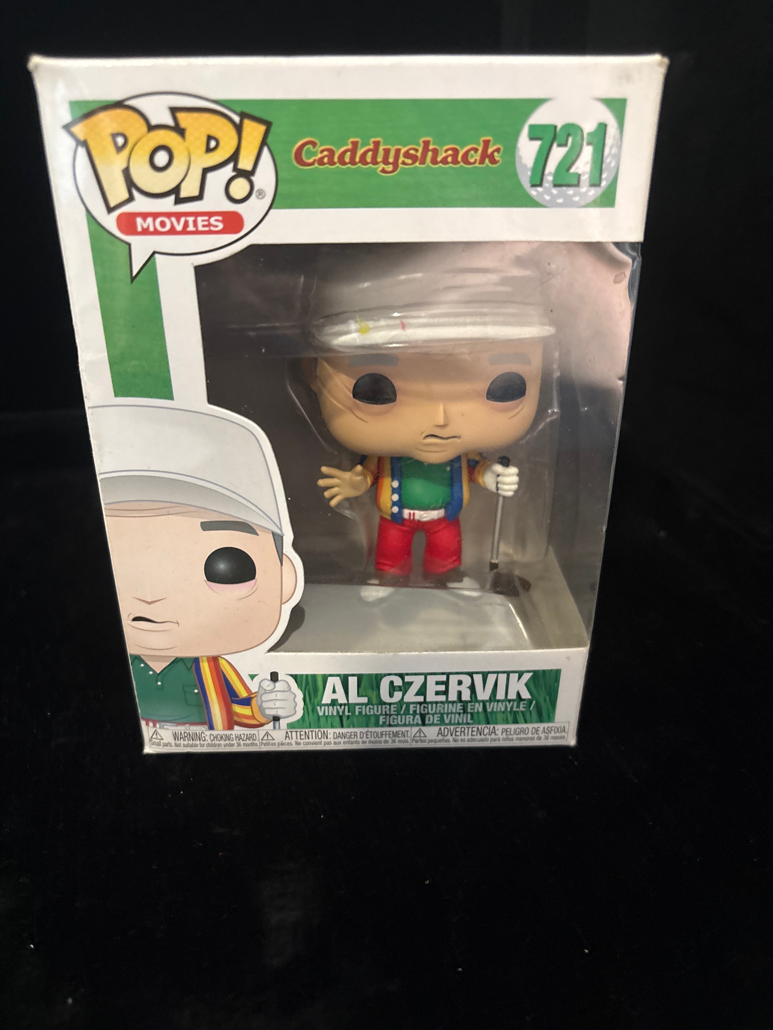 #P008 Funko Pop Movies Caddyshack #721 – Al Czervik (Vaulted?) Figure NIB