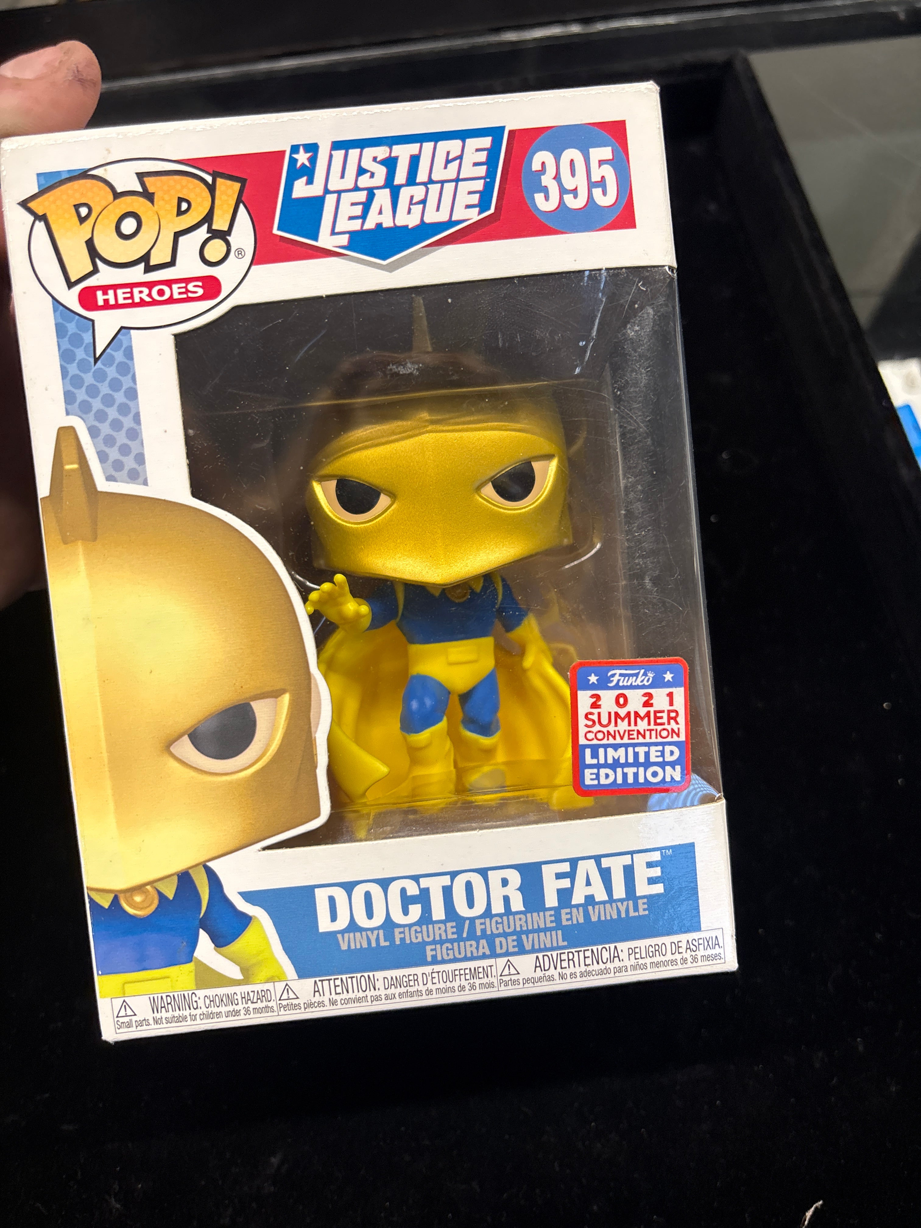 #C119 Funko Pop Heroes Doctor Fate #395 – 2021 Summer Convention Limited Edition Justice League Vinyl Figure