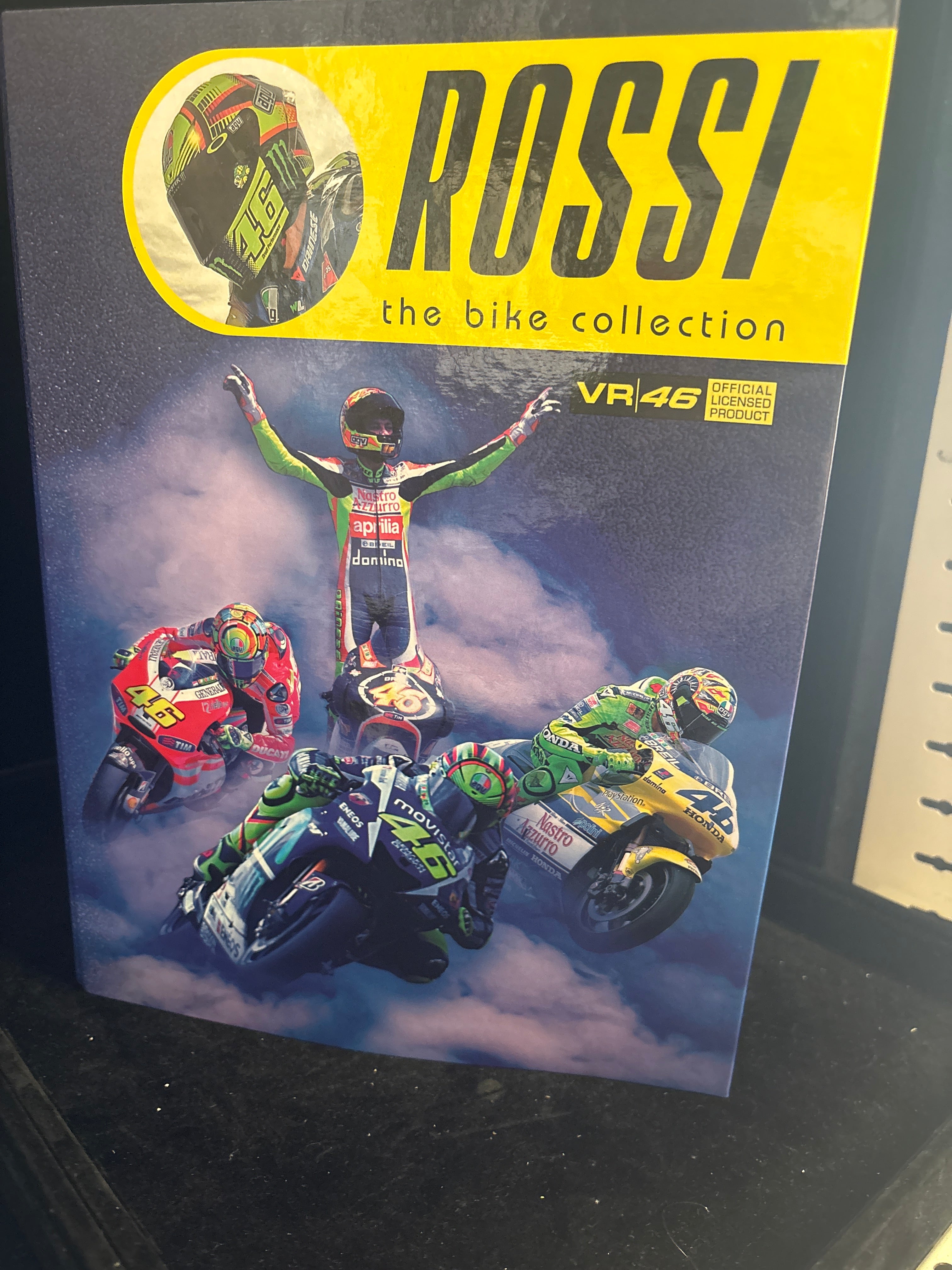 #P005 Valentino Rossi “The Bike Collection” Official VR46 Binder – MotoGP Licensed Collector Album