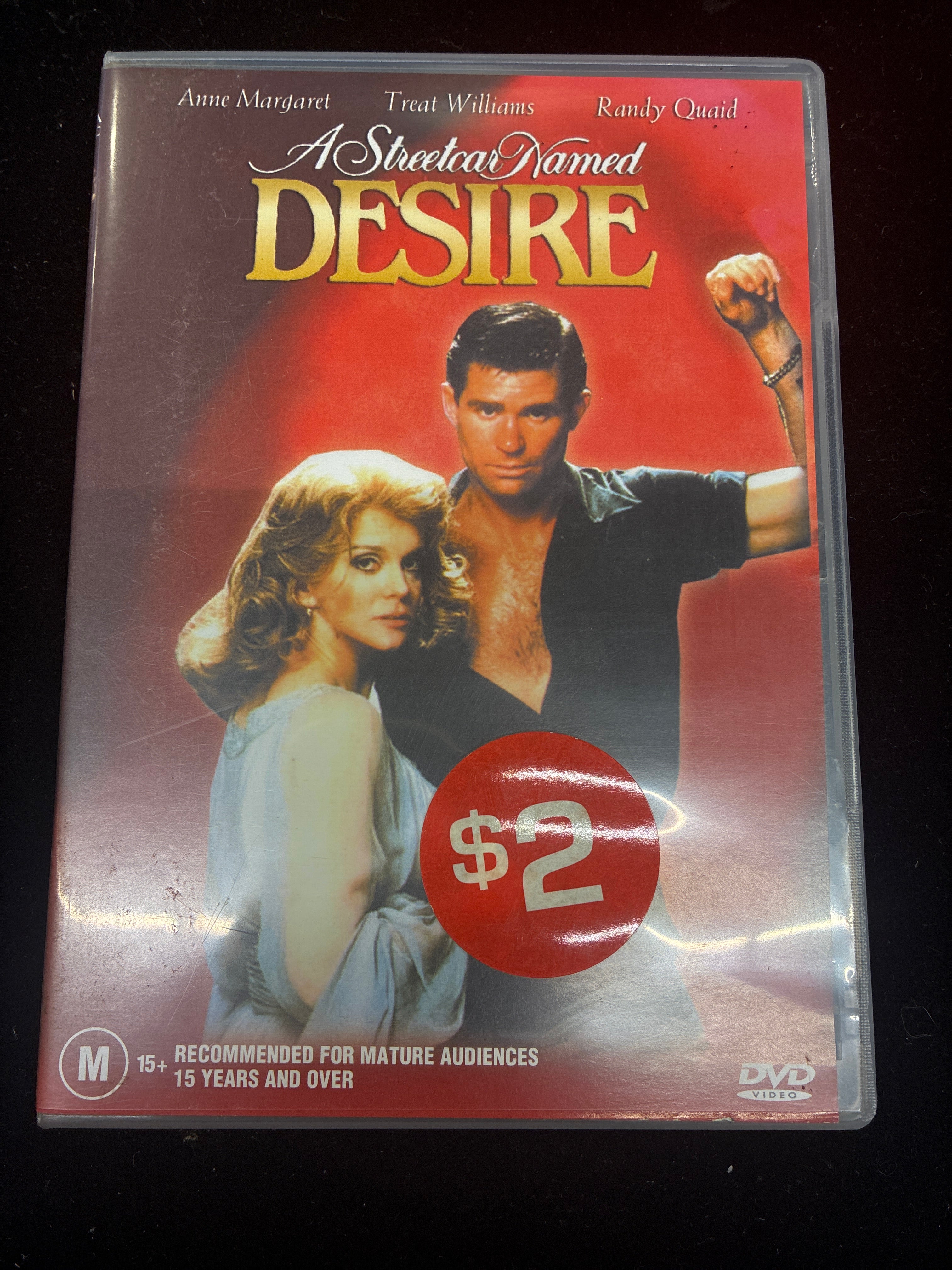 #PO14  A Streetcar Named Desire DVD – Magna Pacific Release – Classic Drama – M15+