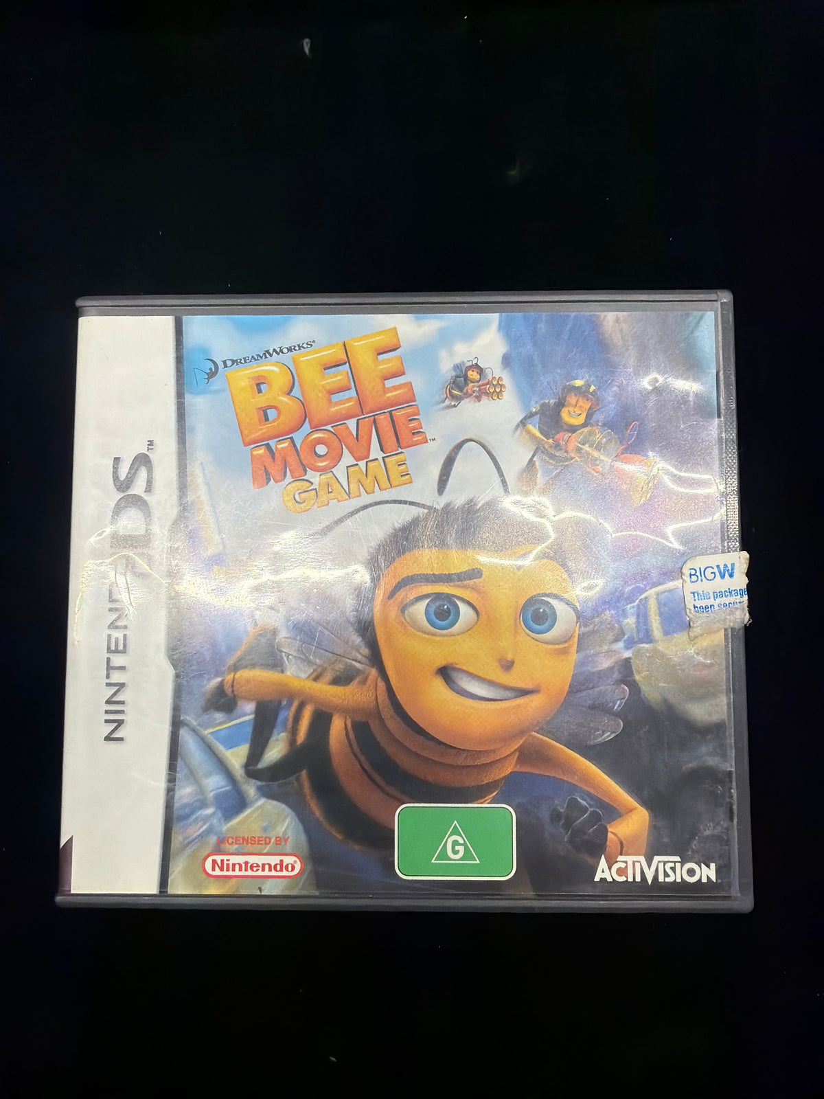 #P020 Nintendo DS **Bee Movie Game** (DreamWorks/Activision, AUS PAL, G Rating)