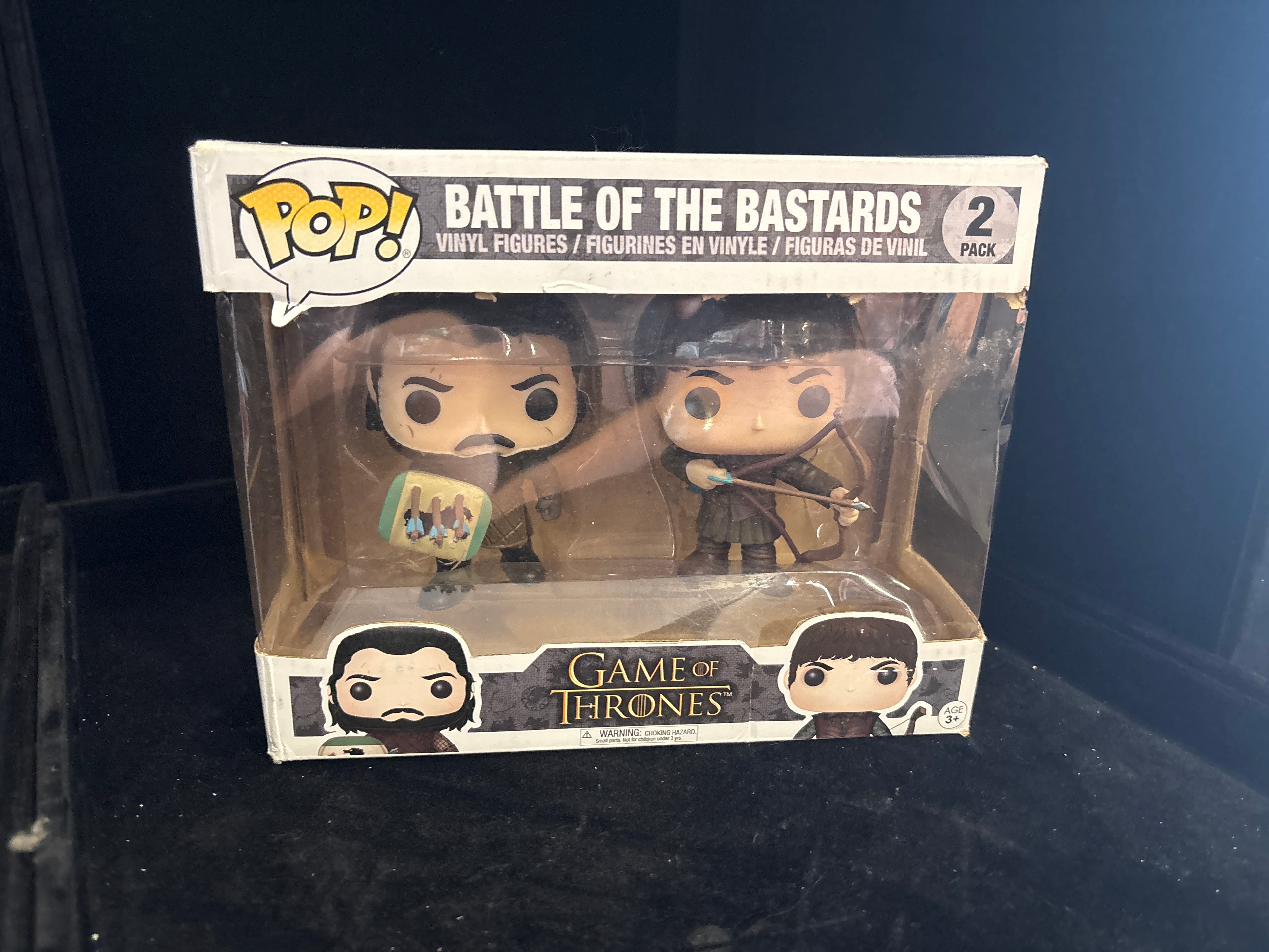 #P006 Game of Thrones Funko Pop 2‑Pack – Battle of the Bastards (Jon Snow & Ramsay Bolton)