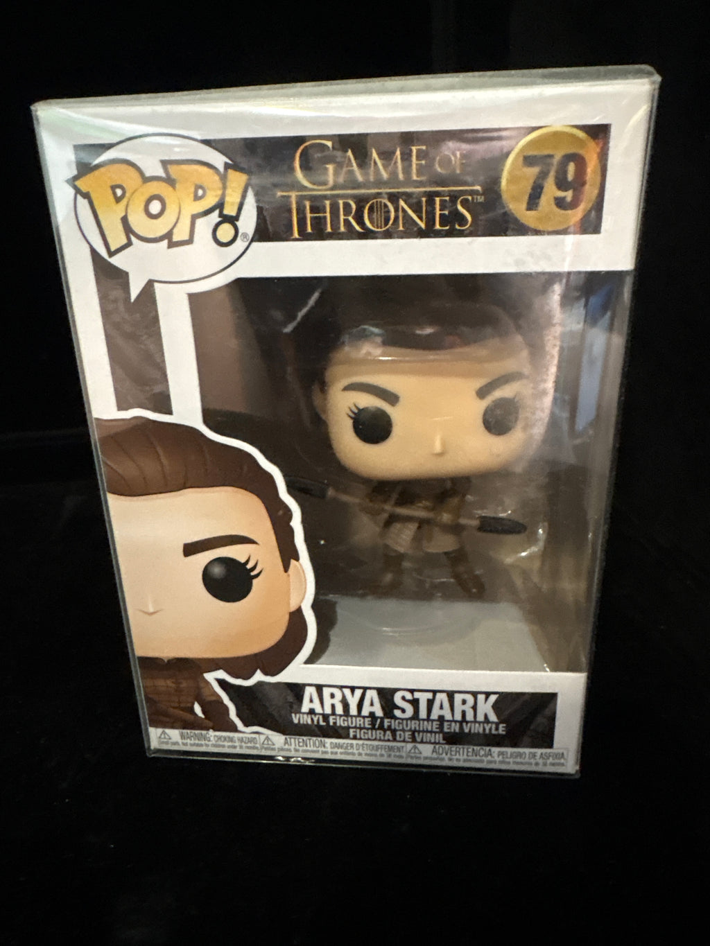 #P008 Game of Thrones Funko Pop #79 Arya Stark – New in Protector Case