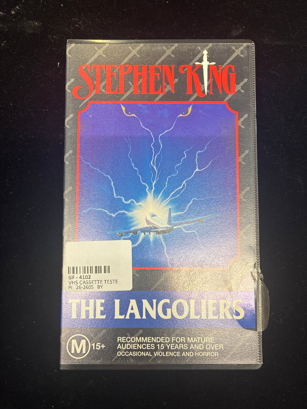 #PO14  Stephen King “The Langoliers” 1995 VHS – Time Life Video – Horror Classic M15+