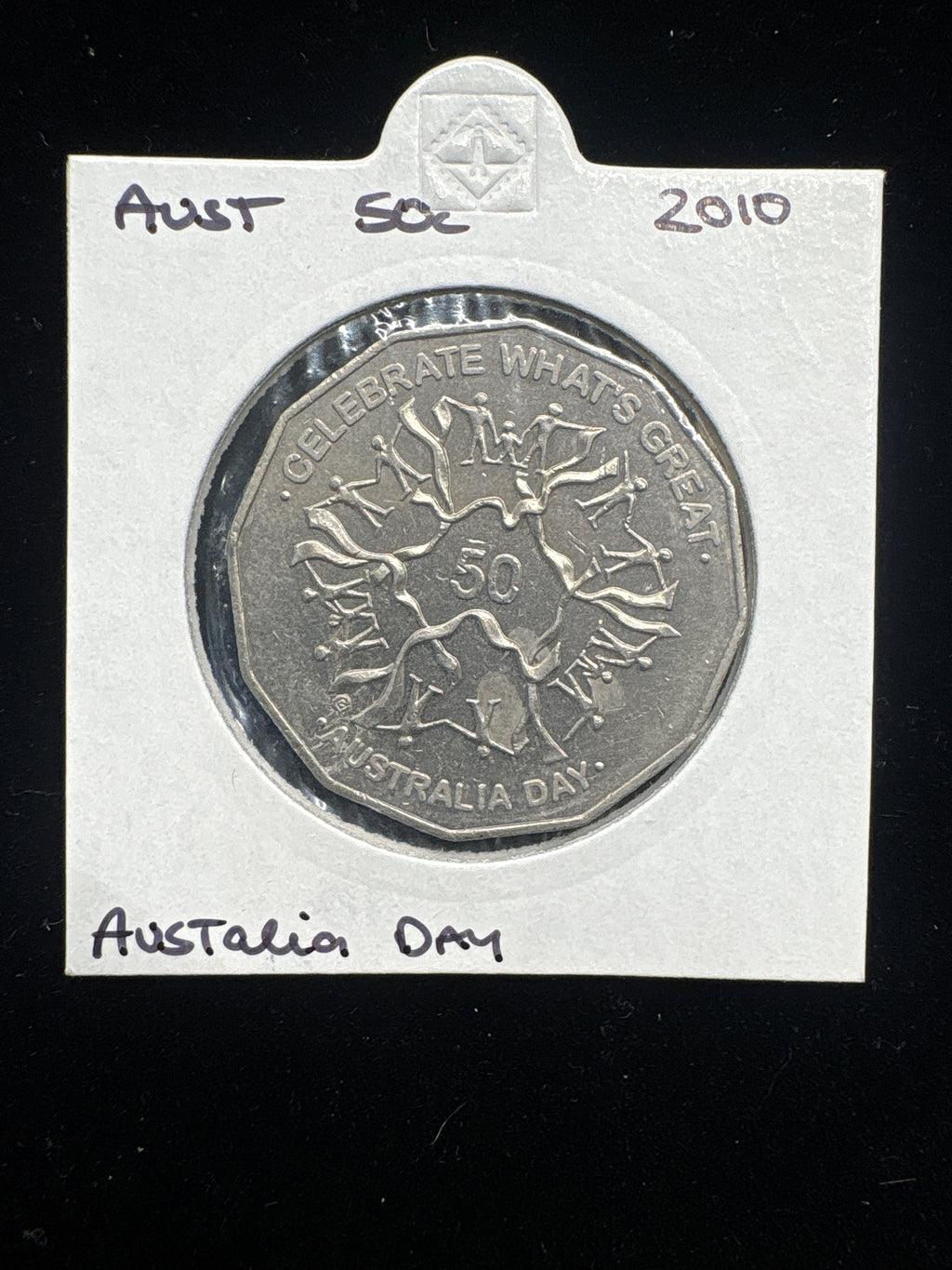 #M125 2010 Australia Day 50c – “Celebrate What’s Great” Commemorative Coin