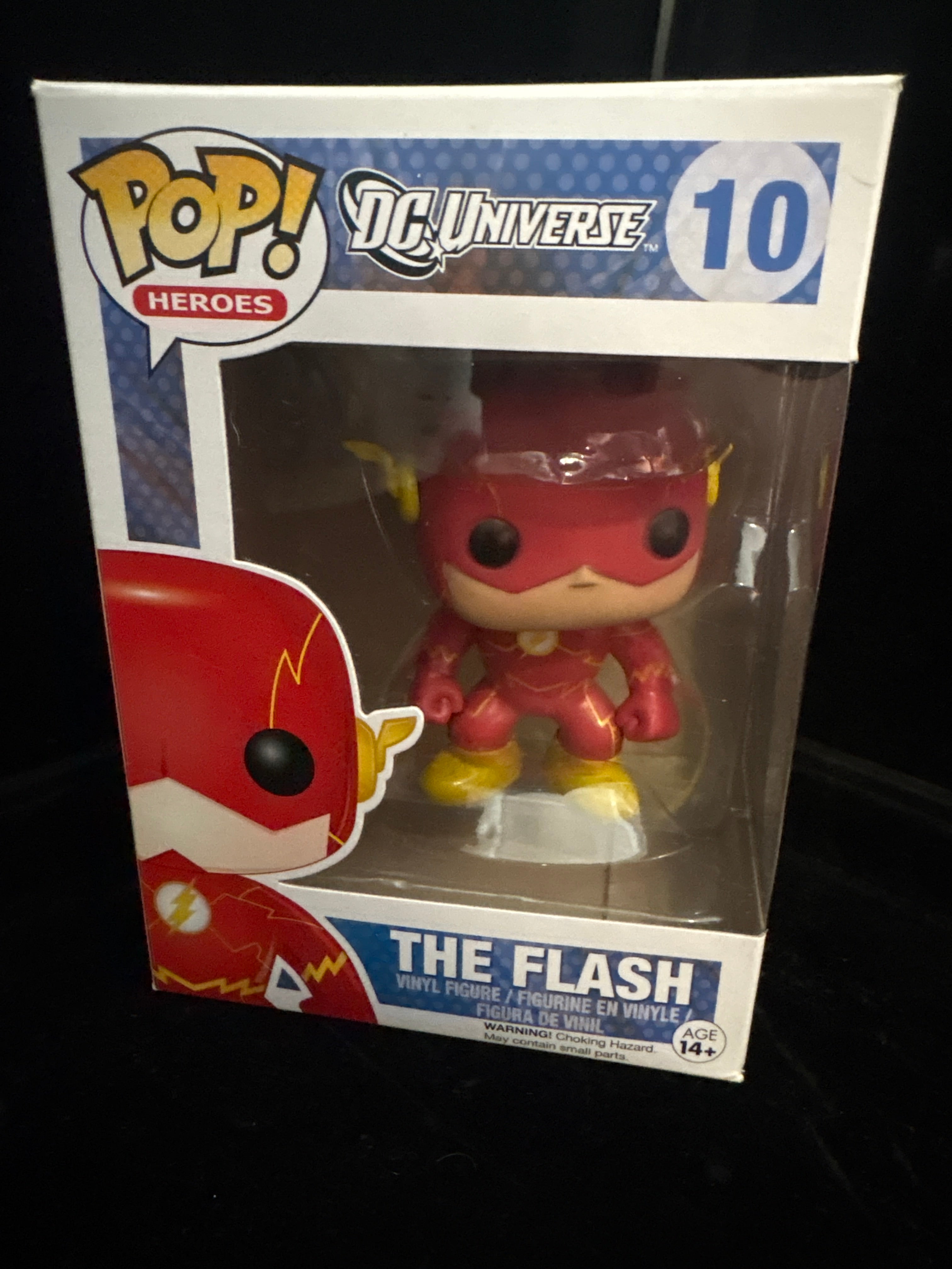 #P007 Funko Pop Heroes DC Universe #10 – The Flash Vinyl Figure (Vaulted)