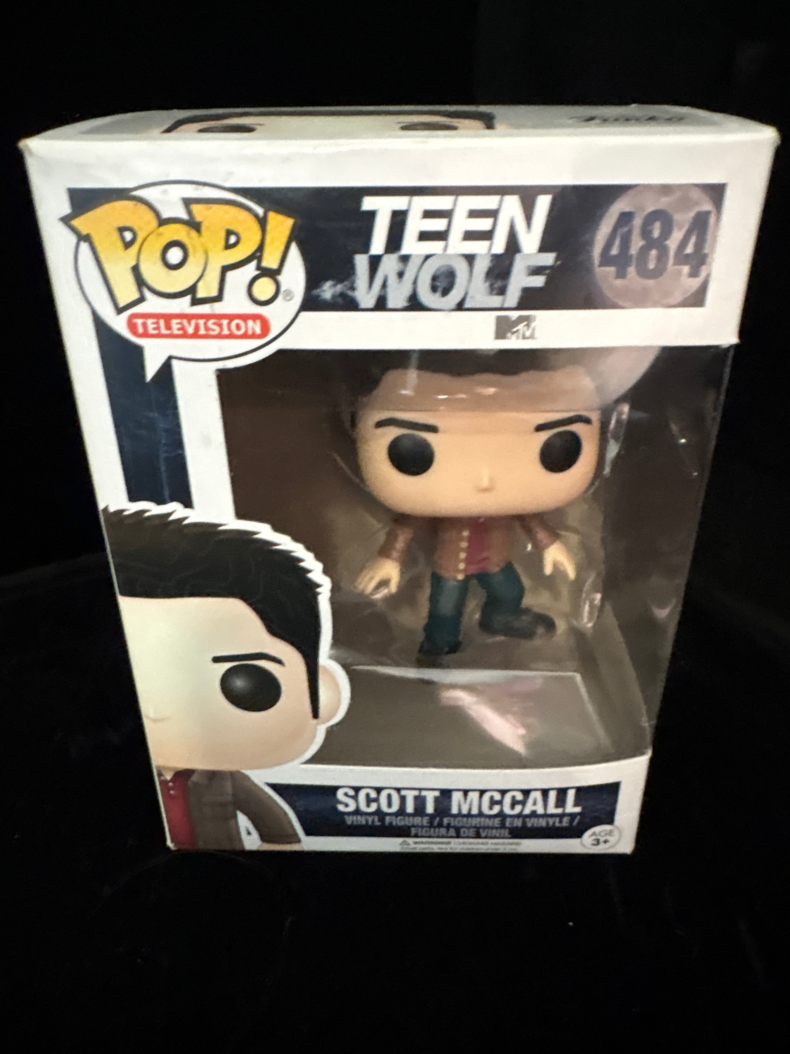 #P010 Teen Wolf Funko Pop #484 – Scott McCall (MTV) – New in Box