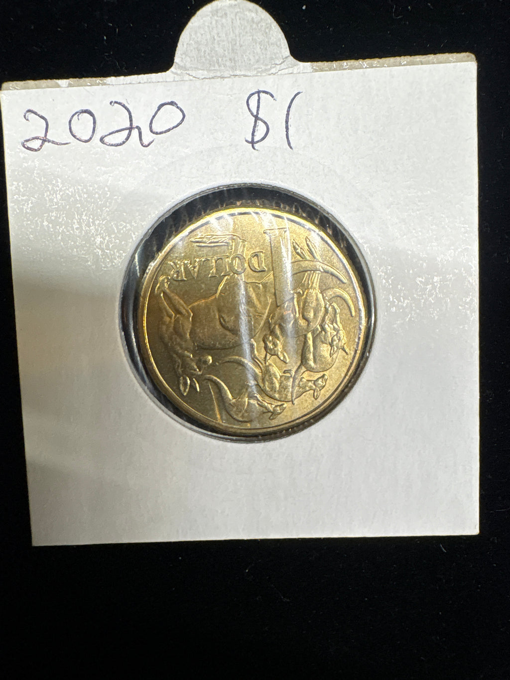 #M194 2020 Australia $1 Kangaroo — Uncirculated Pocket Change Find