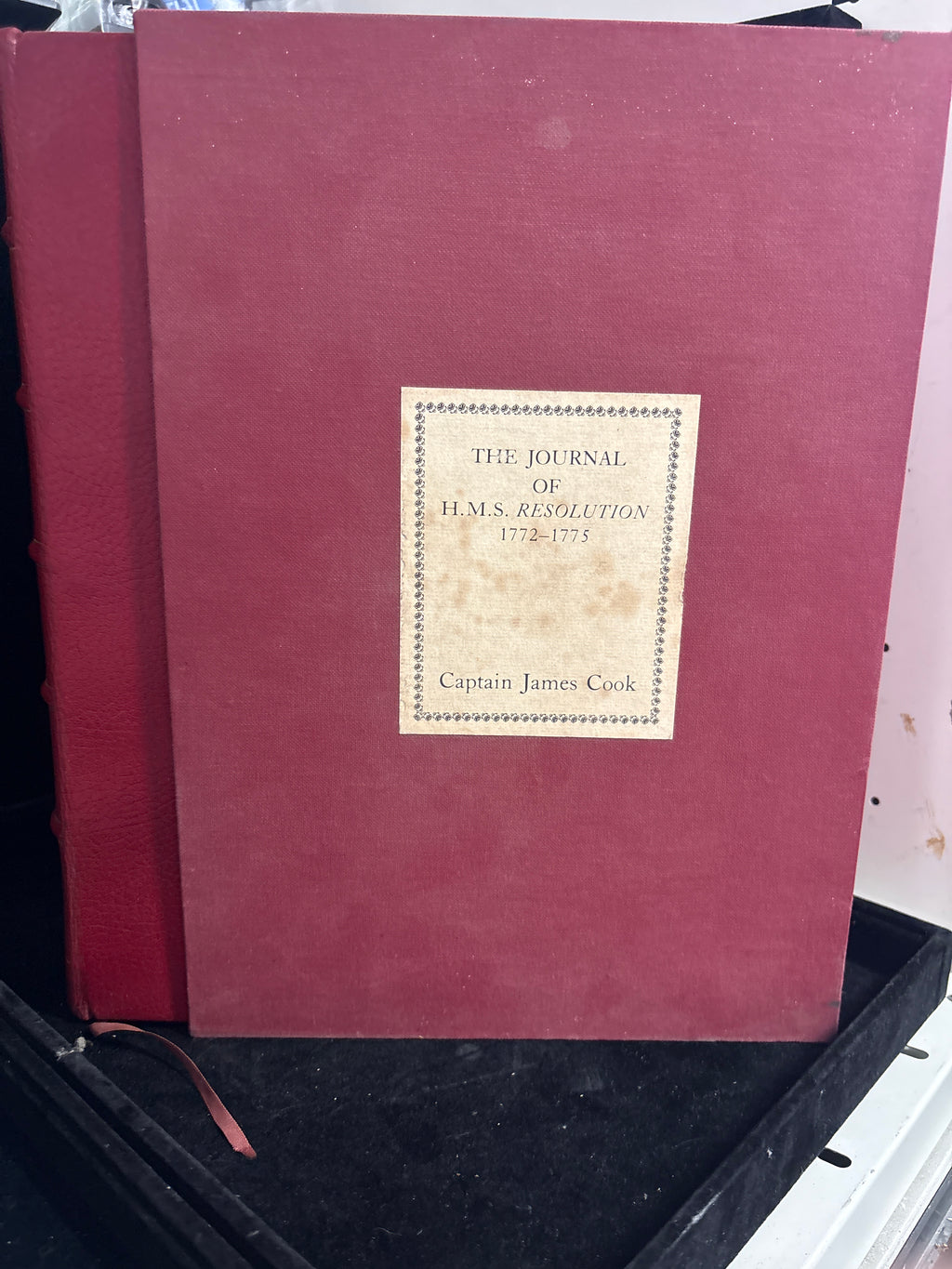 #P005 Captain James Cook “The Journal of H.M.S. Resolution 1772–1775” Limited Edition Hardcover Set