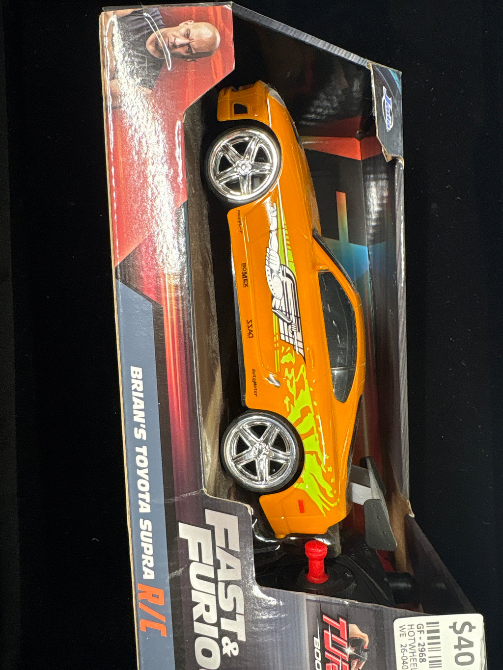 #2968 Fast & Furious Brian’s Toyota Supra R/C – Jada Toys – 1:16 Scale – New in Box
