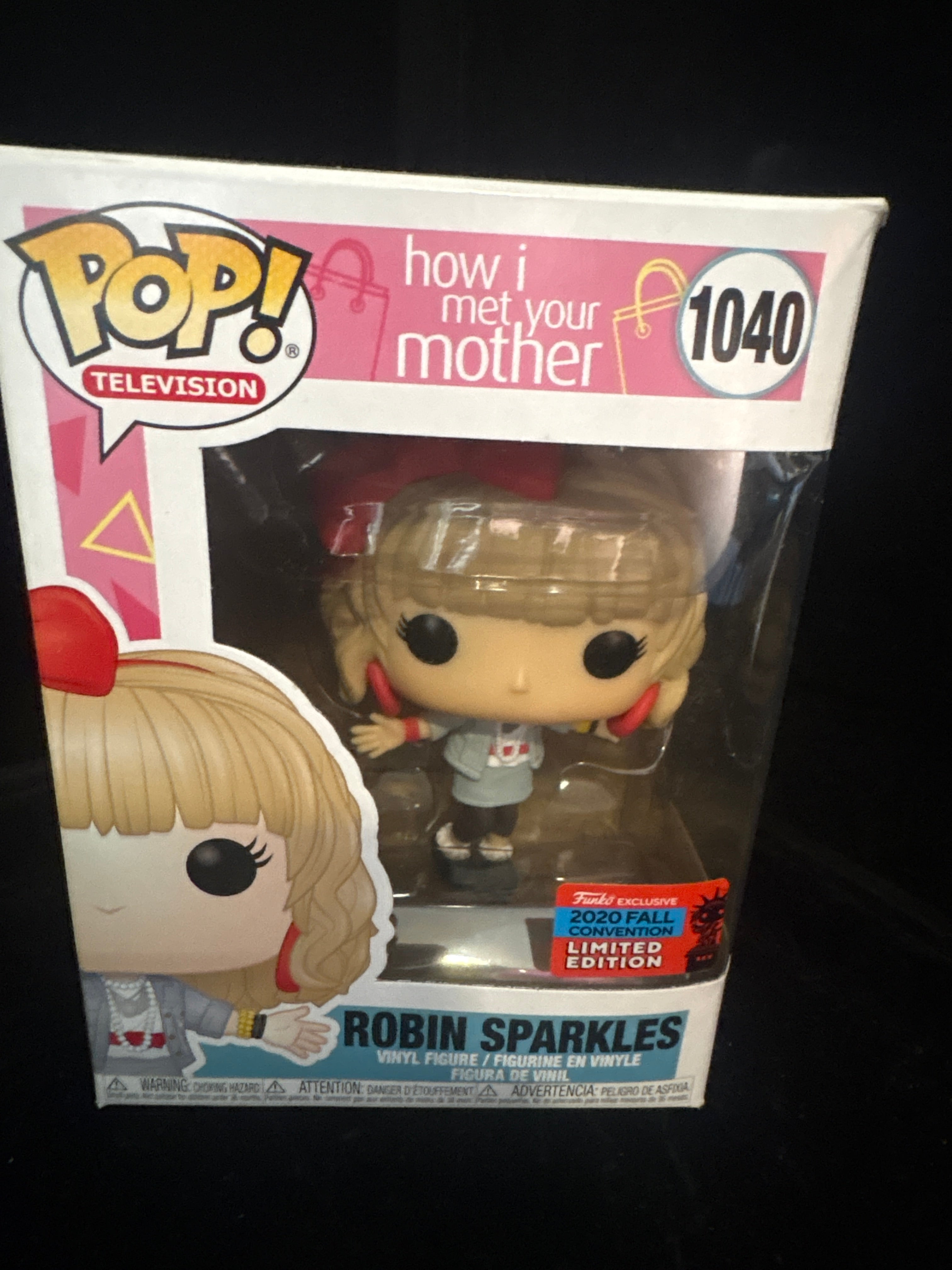 #P007 Funko Pop! Robin Sparkles #1040 – HIMYM – 2020 Fall Convention Exclusive Limited Edition