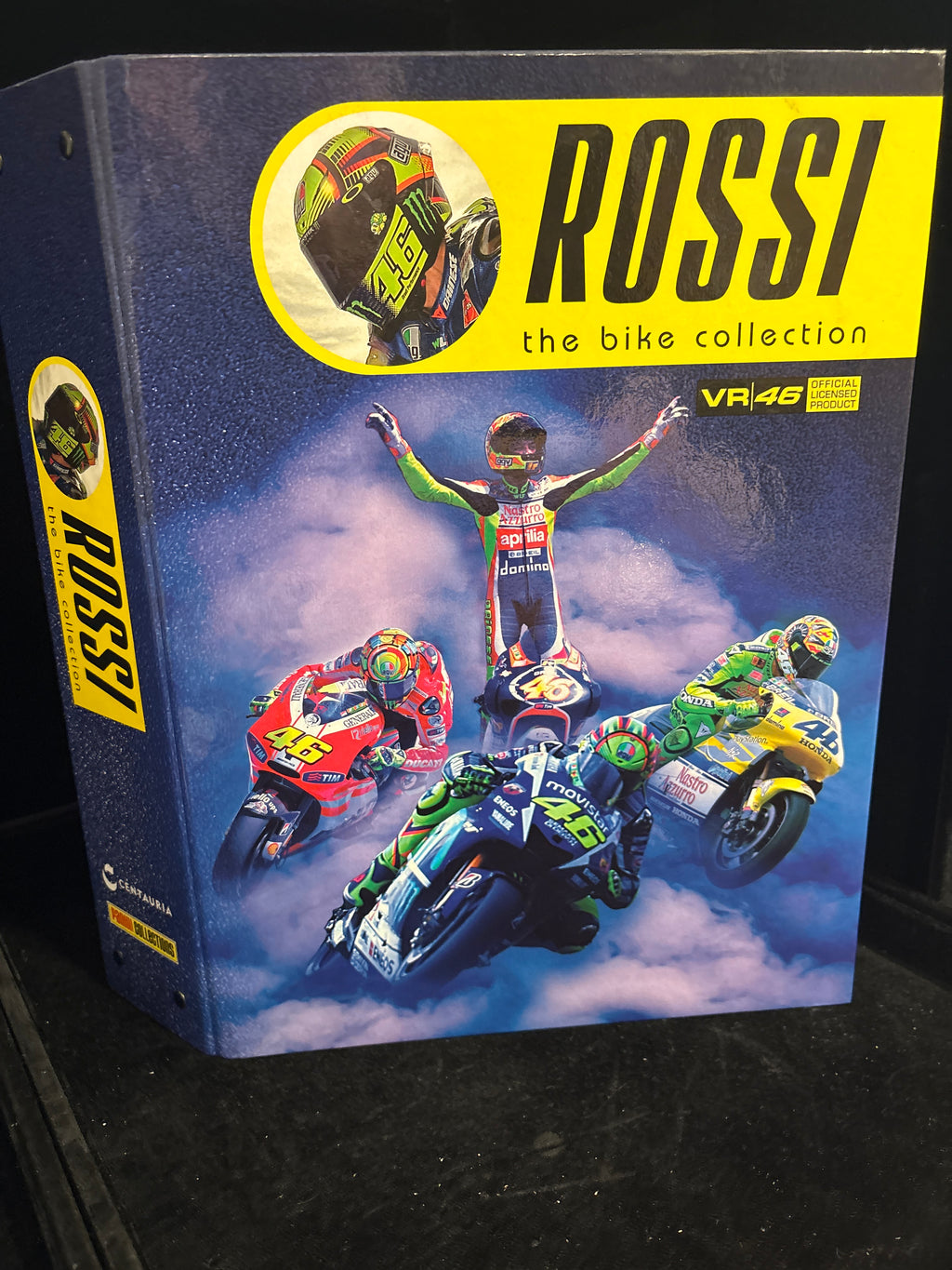 #P005 Rossi “The Bike Collection” Official VR46 Binder Album Collectors Set