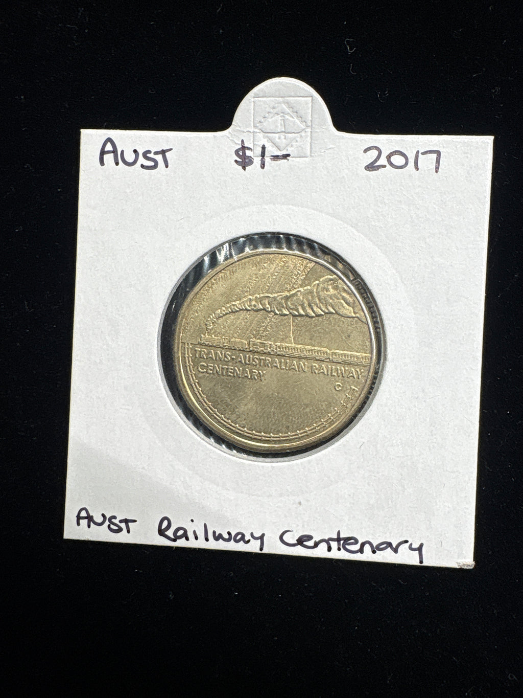 #M156 2017 Australia $1 Trans‑Australian Railway Centenary Coin (UNC)