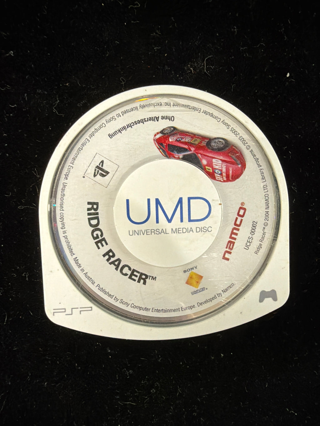 #P008 PSP UMD – Ridge Racer by Namco (Disc Only)