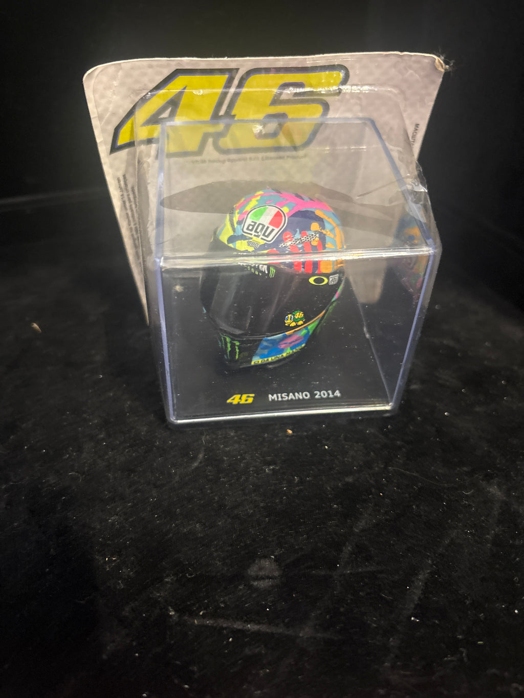 #P003 “46 Misano 2014 Mini Helmet – Valentino Rossi Replica (MT9ALA0011)”