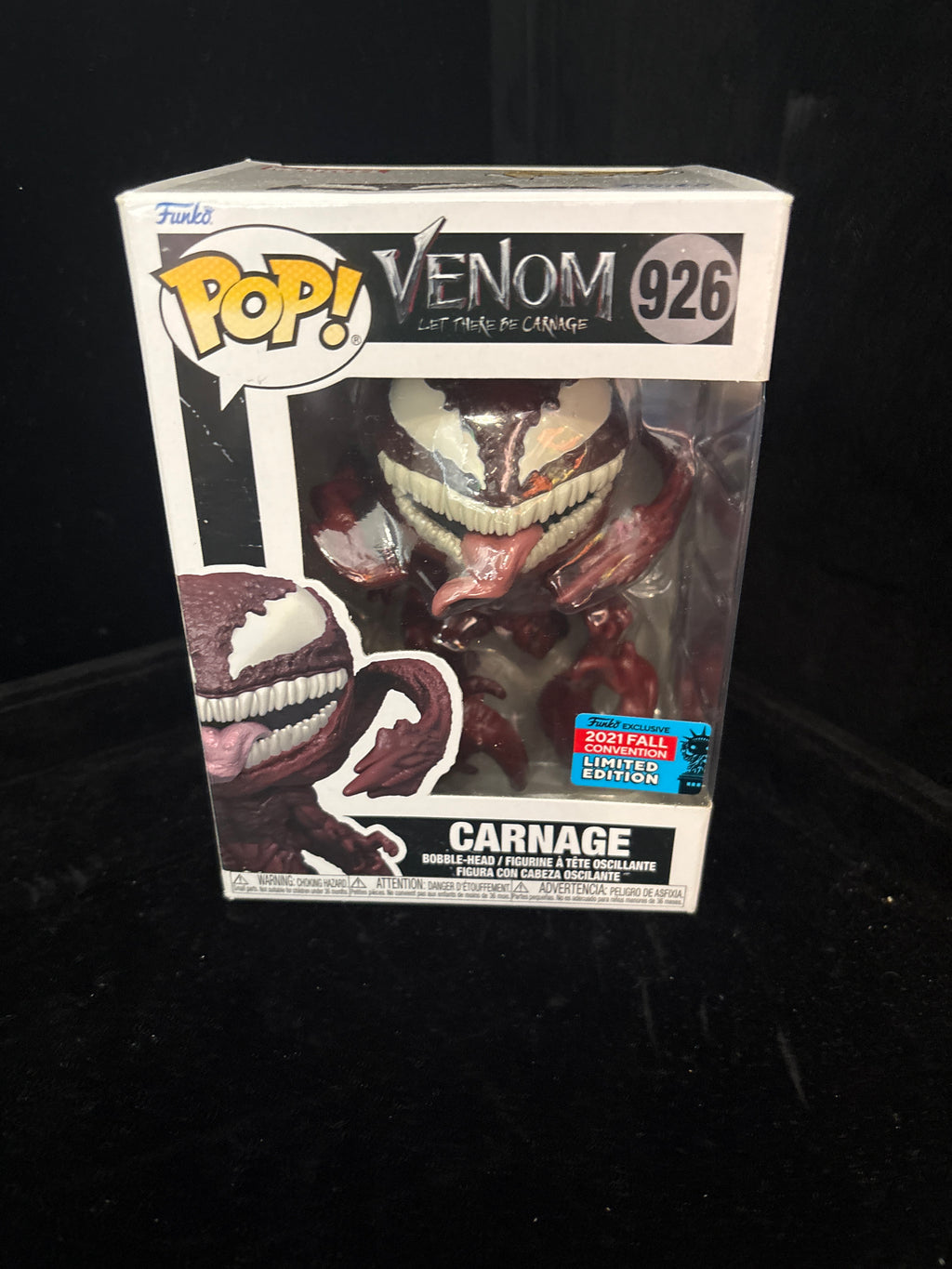 #P007 Funko Pop! Venom: Let There Be Carnage #926 – 2021 Fall Convention Exclusive Carnage