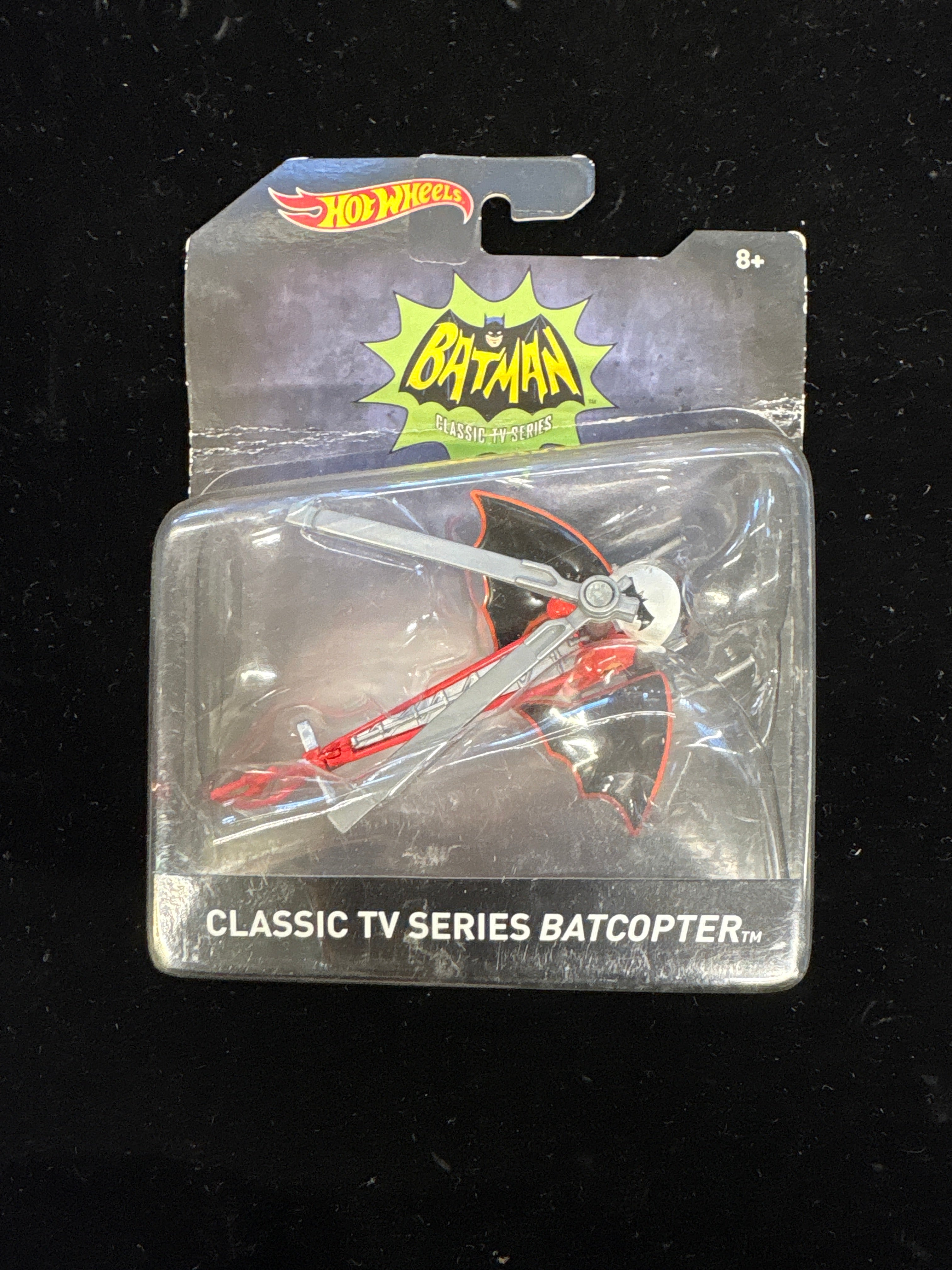#P009 Hot Wheels Batman Classic TV Series Batcopter – 2015 Carded Collectible