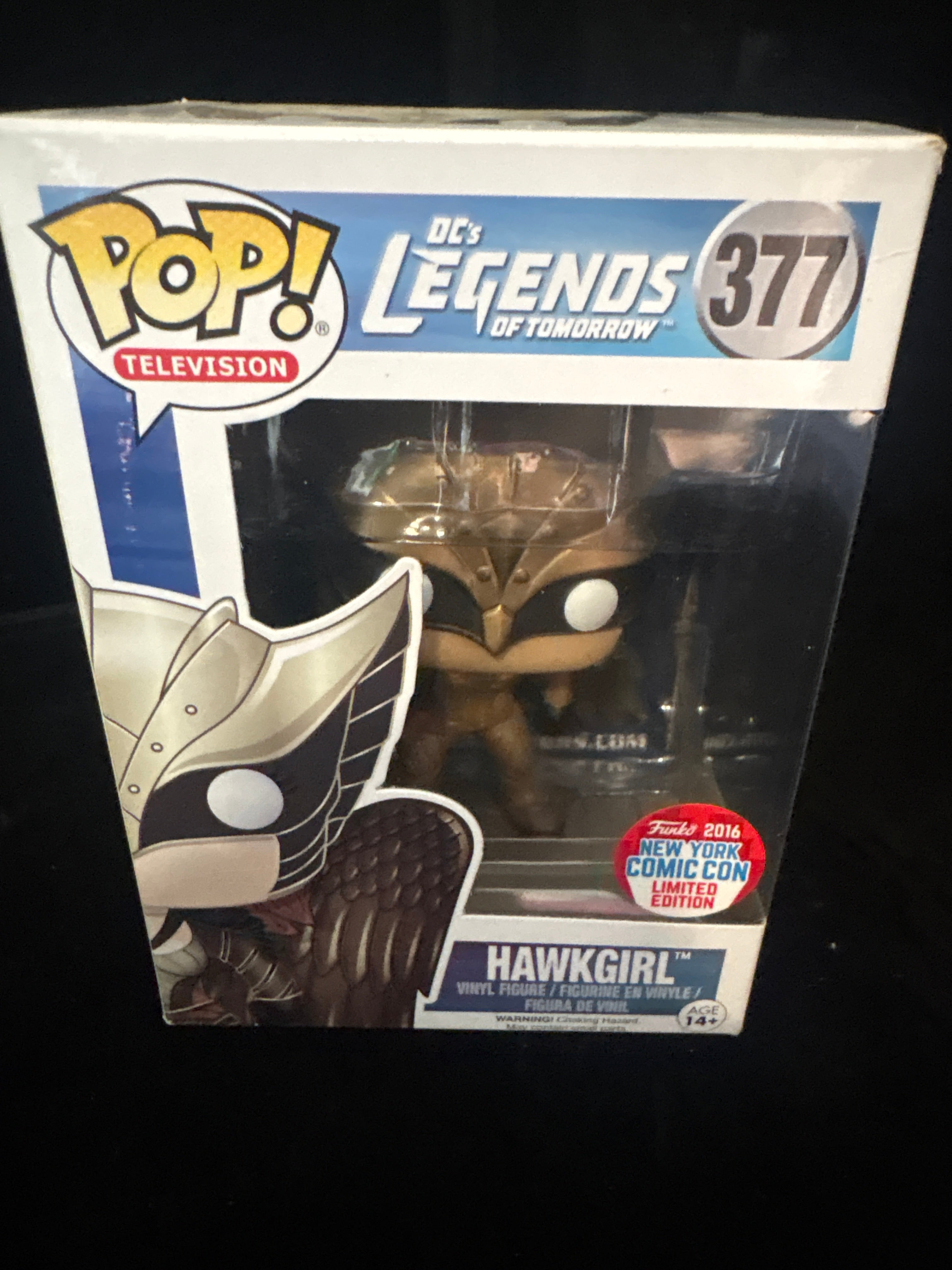 #P010 Funko Pop! DC’s Legends of Tomorrow Hawkgirl #377 – 2016 NYCC Limited Edition