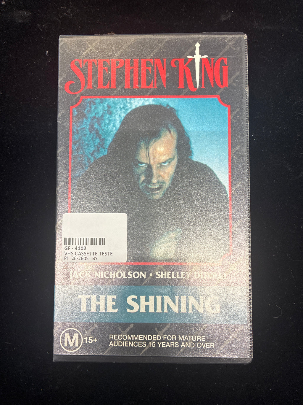 #PO14  The Shining – Vintage Stephen King VHS (M15+)