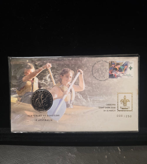 #128 Centenary of Scouting in Australia 2008 PNC – Limited Edition #006/250